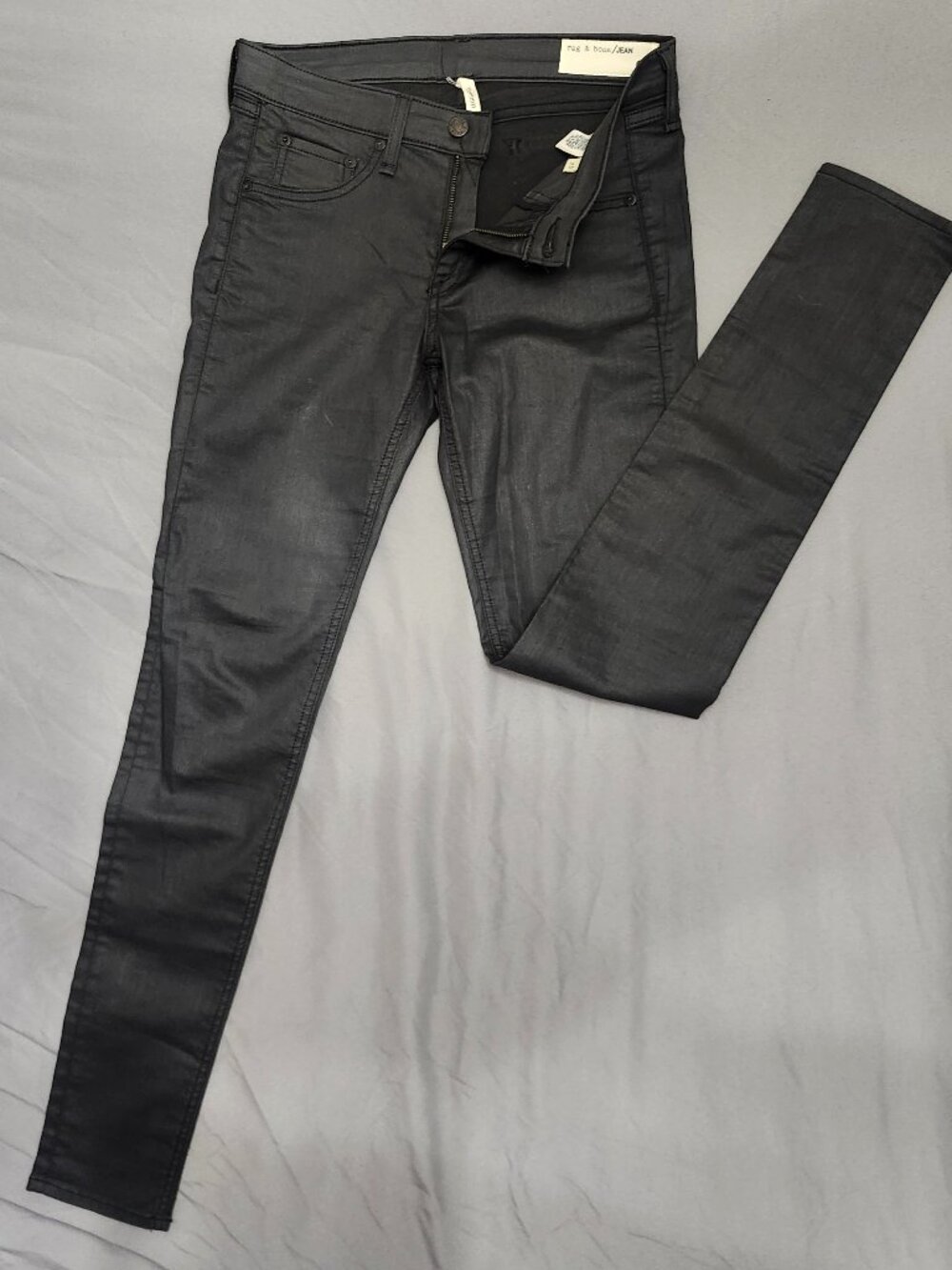 Rag & Bone Black Skinny Jeans Women's Size 28